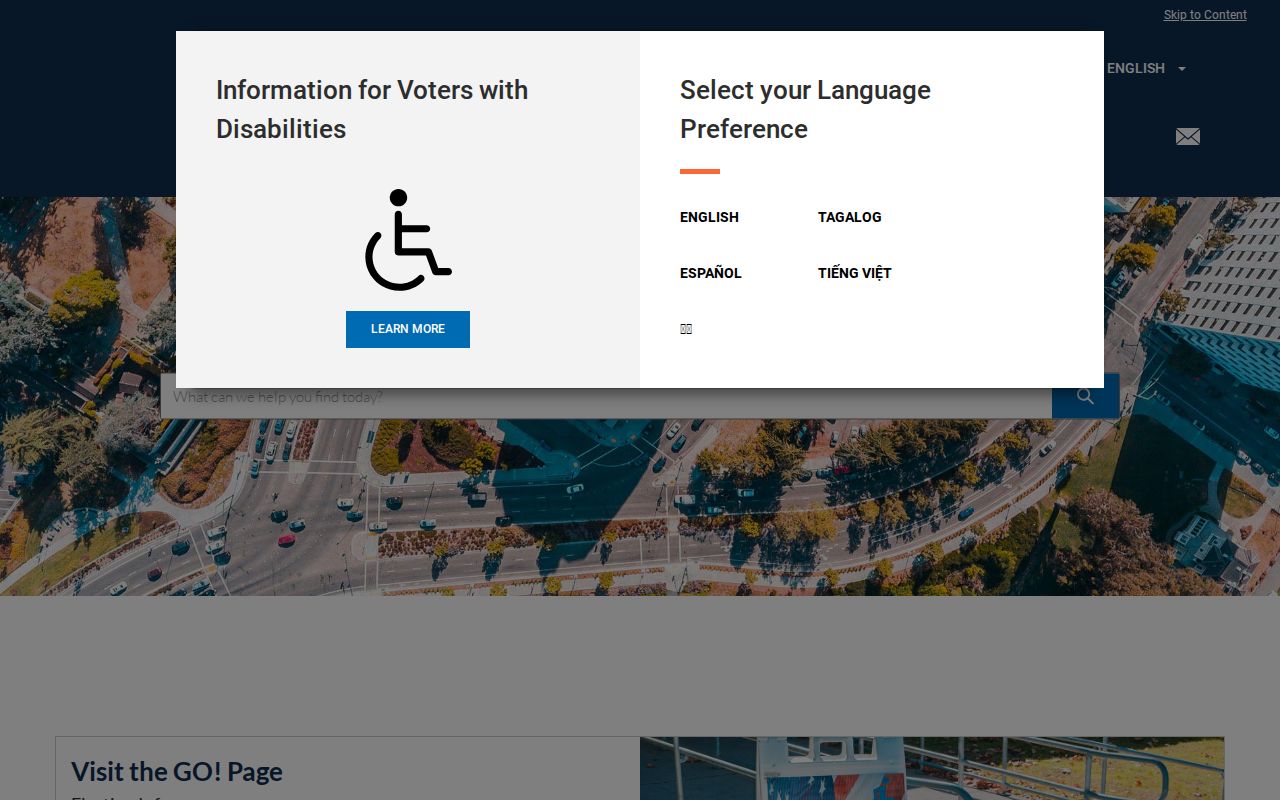 Dublin voter registration records Alameda County Registrar of Voters